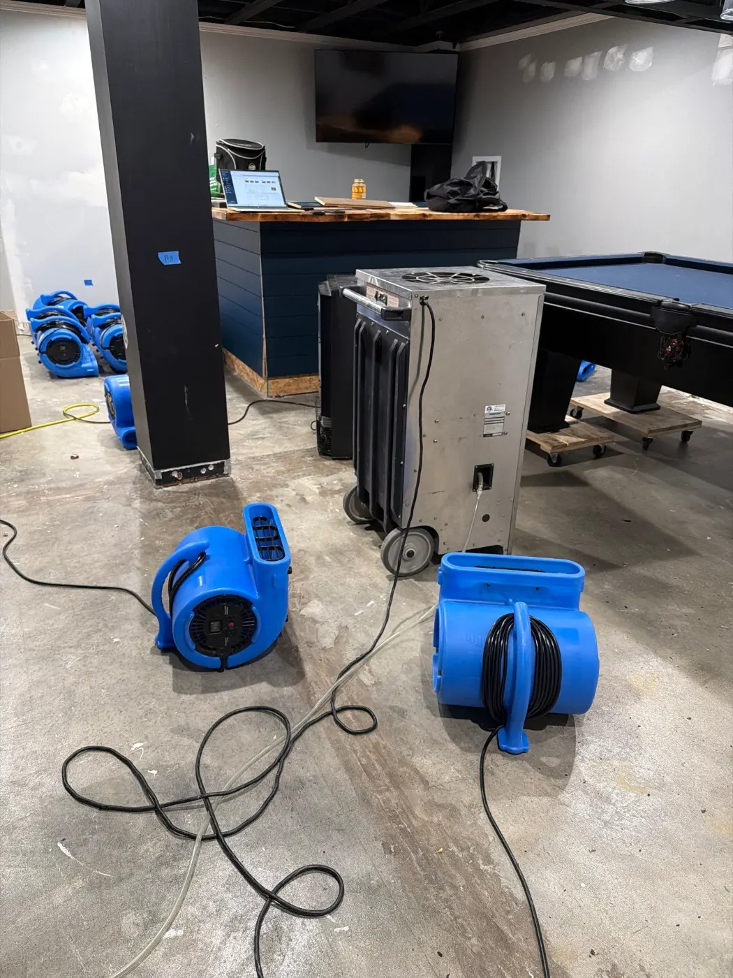 Commercial water mitigation in Sand Creek, Indiana