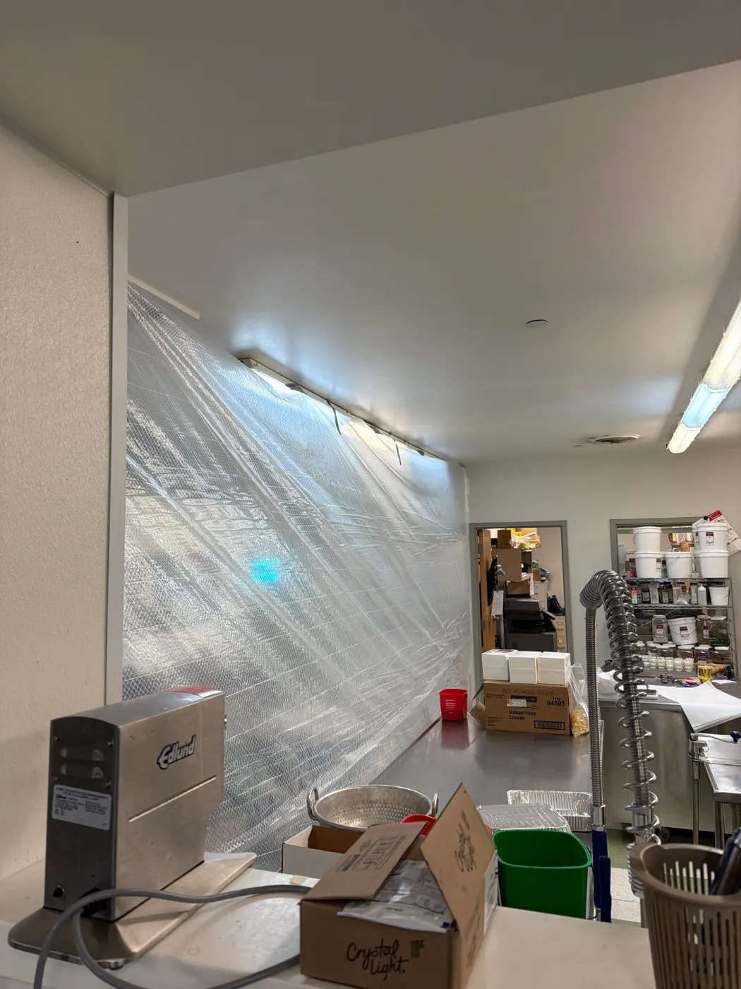 After-hours dry-out at Sand Creek commercial property